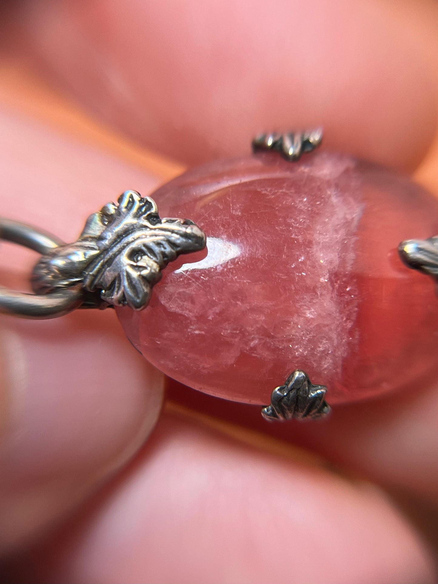 Antique Scottish Specimen Agate Bracelet in Sterling c. 1900