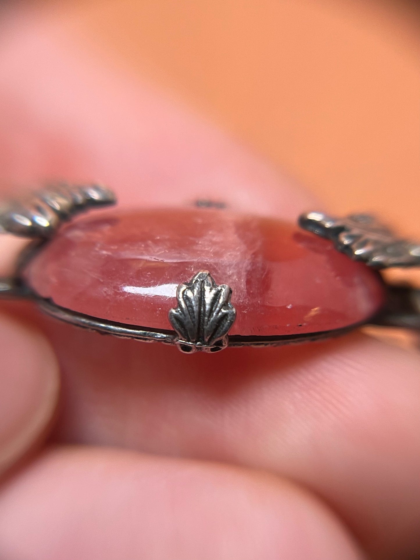 Antique Scottish Specimen Agate Bracelet in Sterling c. 1900