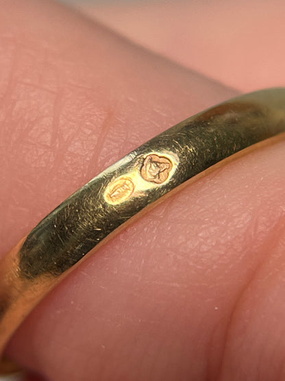 Antique Unheated Star Pink Sapphire Old Mine Cut Halo Ring