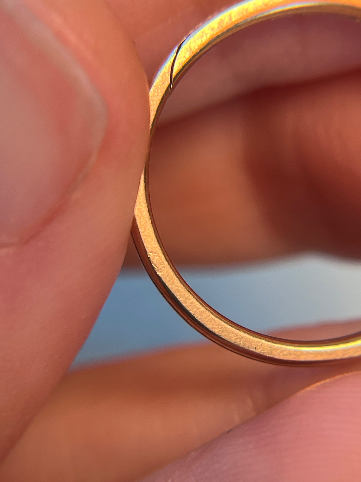 Antique 18K French Gimmel Wedding Ring