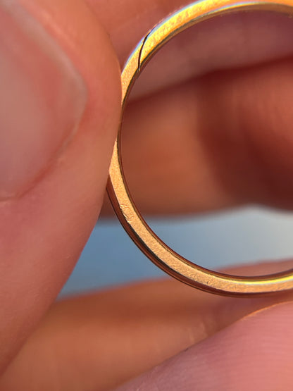 Antique 18K French Gimmel Wedding Ring
