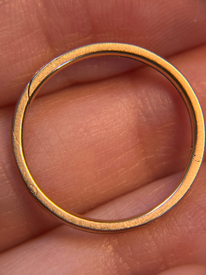 Antique 18K French Gimmel Wedding Ring