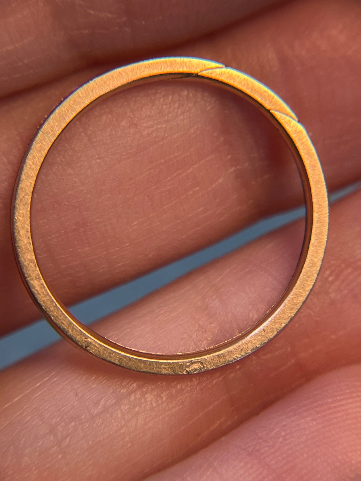 Antique 18K French Gimmel Wedding Ring