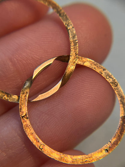 Antique 18K French Gimmel Wedding Ring