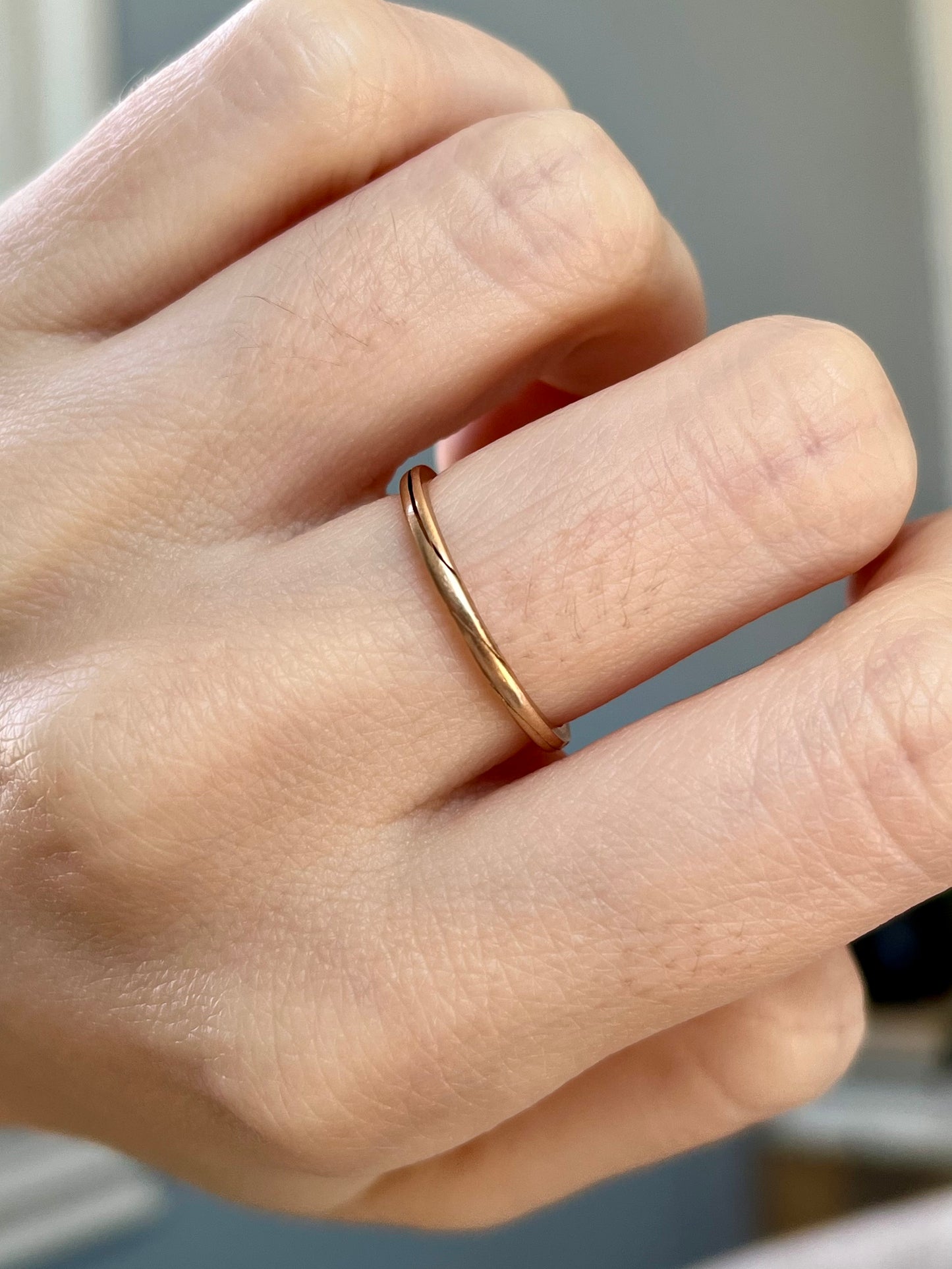 Antique 18K French Gimmel Wedding Ring