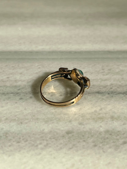 18th Century Emerald and Diamond Ring