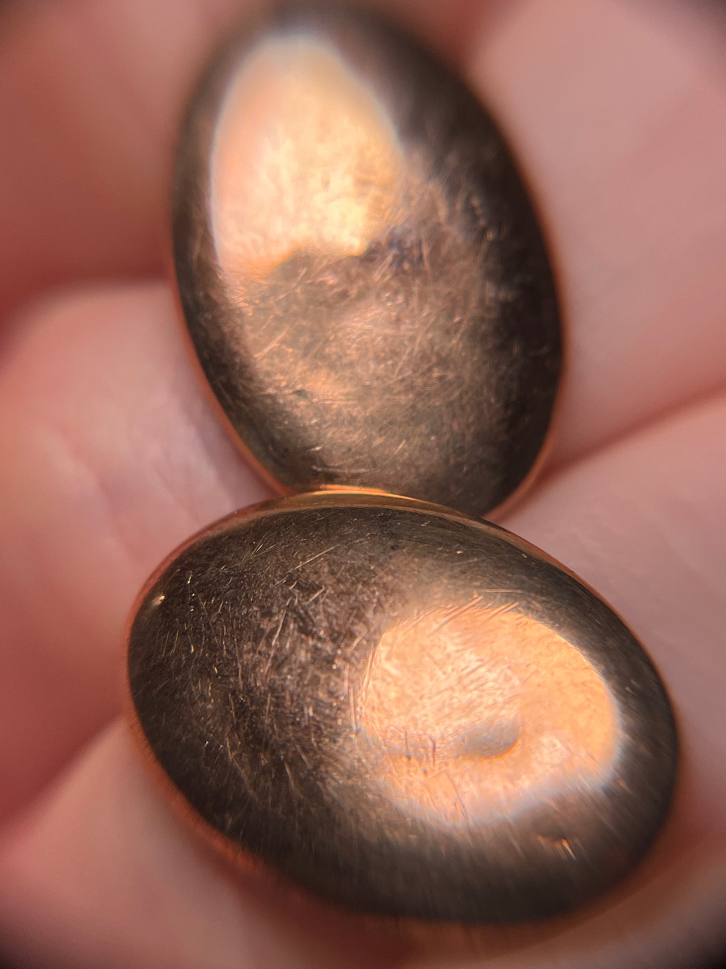 Antique 9K Gold and Opal Cufflinks