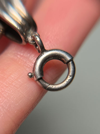 Antique Art Deco Sterling and Paste Bracelet