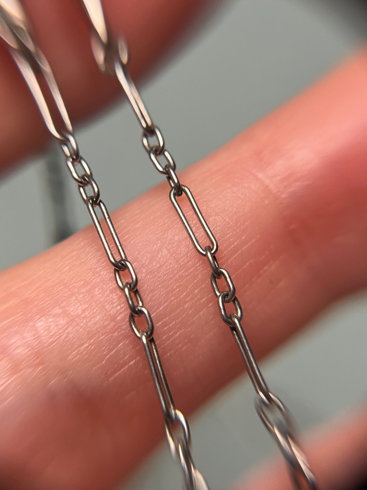 Sterling and Enamel Art Deco Lariat